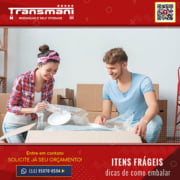 embalando itens frágeis