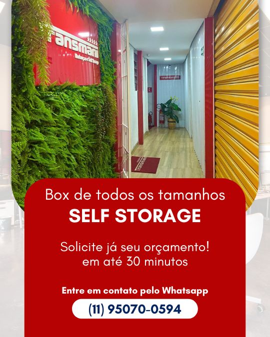 Orçamento de Self Storage pelo WhatsApp: rápido e prático e sem burocracia